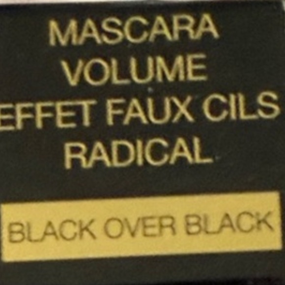 NIB Yves Saint Laurent black volume EFFET FAUX CILS RADICAL BLACK-OVER BLACK